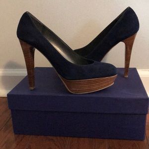 Stewart Weitzman blue pumps 6.5
